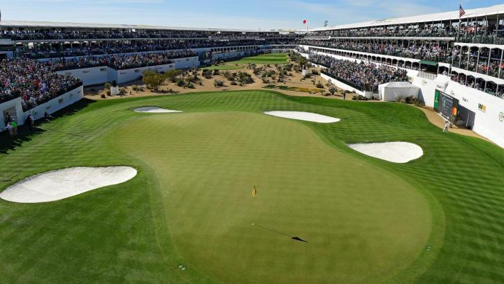 TPC Scottsdale's 16th hole will be much quieter this year